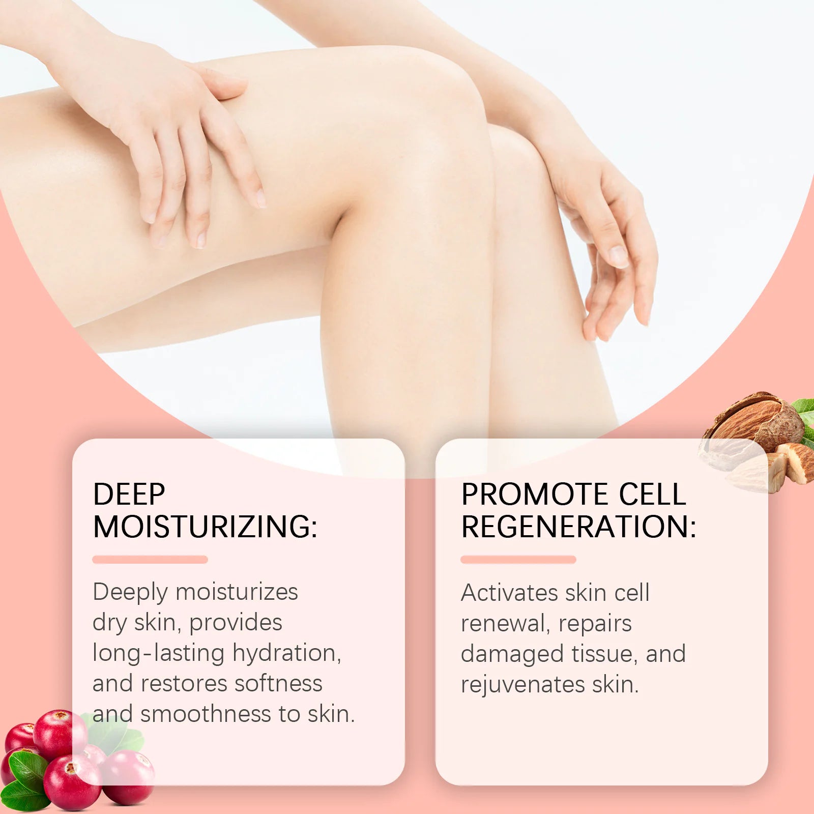 Aceite corporal calmante.