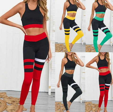 Conjunto de Yoga Ajustado para Entrenamiento