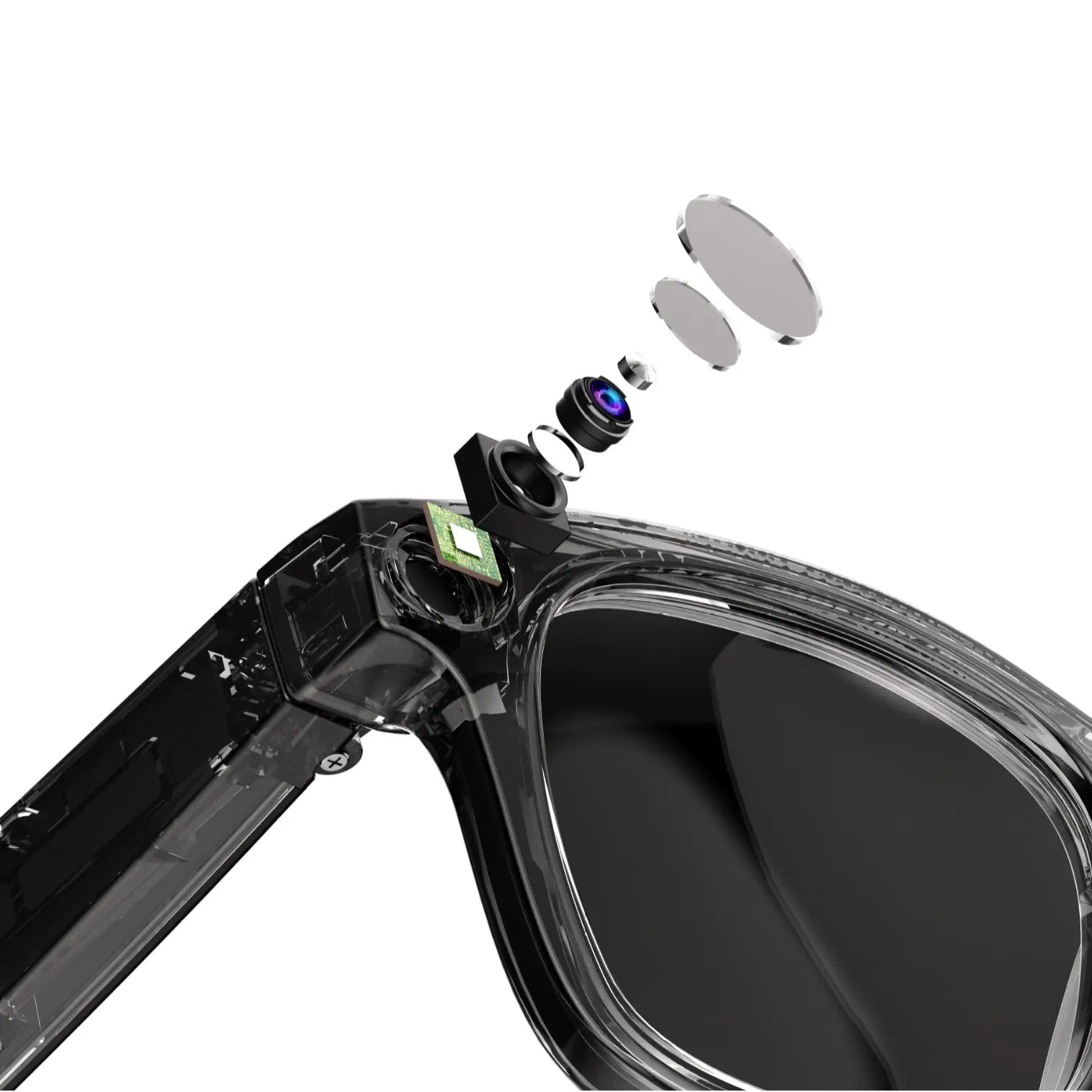 Gafas inteligentes con cámara IA