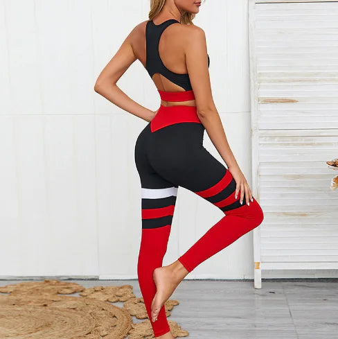 Conjunto de Yoga Ajustado para Entrenamiento