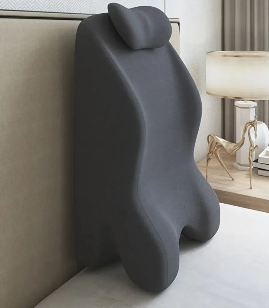 Almohada para dormir boca abajo.