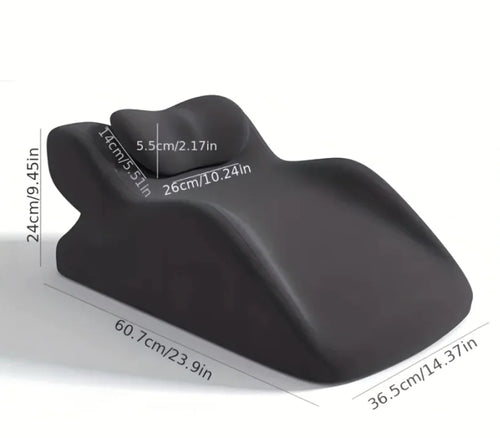 Almohada para dormir boca abajo.